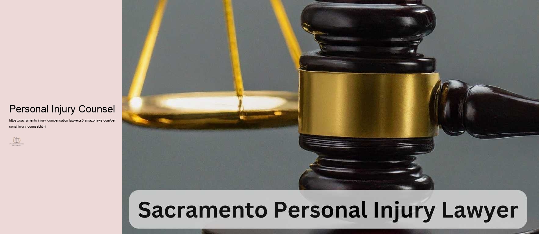 Personal Injury Counsel