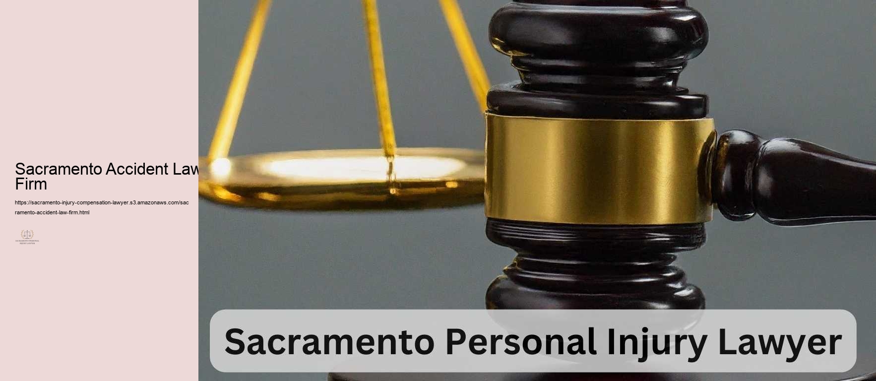 Sacramento Accident Law Firm